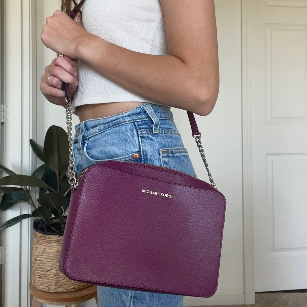 Michael Kors Ginny Crossbody Bag in purple